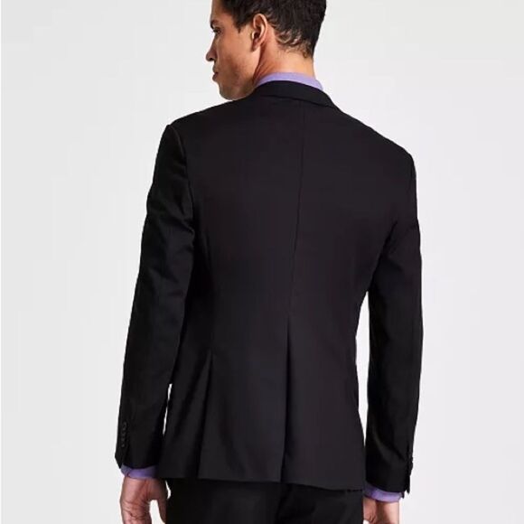 Kenneth Cole Reaction
Men's Ready Flex Slim-Fit Suit black 36 reg 29W NWT - Picture 3 of 12